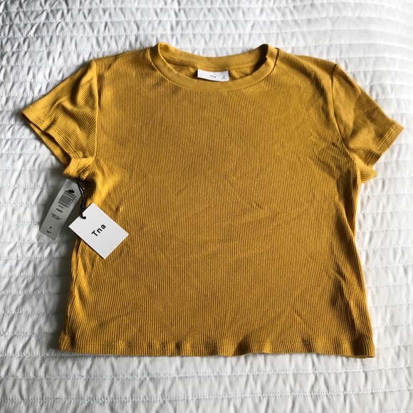 SOLD ON VINTED TNA Cropped T-shirt (GIBBS) - Picture 2 of 3